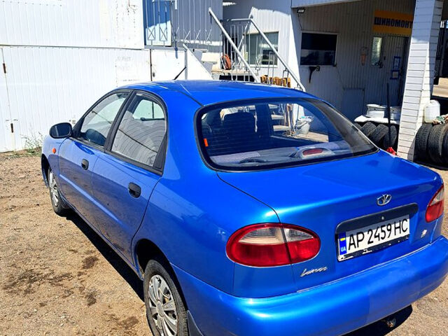 Синий Дэу Ланос, объемом двигателя 1.4 л и пробегом 152 тыс. км за 1650 $, фото 1 на Automoto.ua
