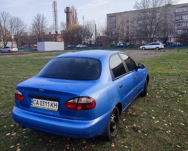 Синій Деу Ланос, об'ємом двигуна 1.5 л та пробігом 188 тис. км за 2000 $, фото 4 на Automoto.ua