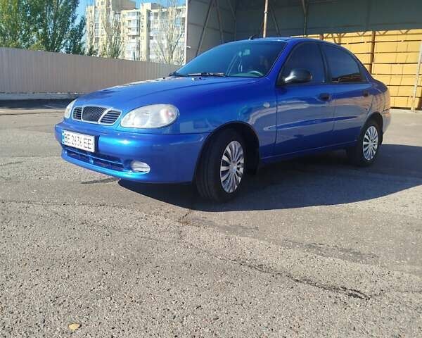 Деу Ланос 2007 у Миколаєві на Automoto.ua Синій Деу Ланос, об'ємом двигуна 1.5 л та пробігом 270 тис. км за 2700 $, фото 4 на Automoto.ua