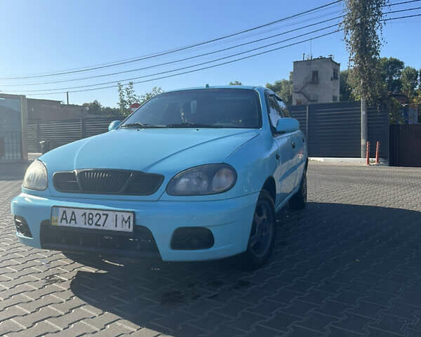 Синий Дэу Ланос, объемом двигателя 1.5 л и пробегом 250 тыс. км за 2300 $, фото 6 на Automoto.ua