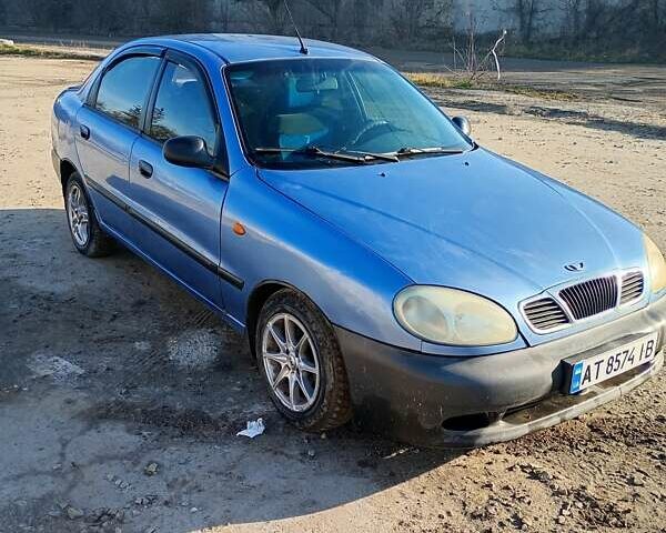 Синій Деу Ланос, об'ємом двигуна 1.5 л та пробігом 195 тис. км за 1100 $, фото 2 на Automoto.ua