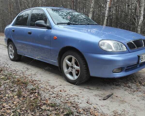 Синий Дэу Ланос, объемом двигателя 1.5 л и пробегом 97 тыс. км за 2900 $, фото 26 на Automoto.ua