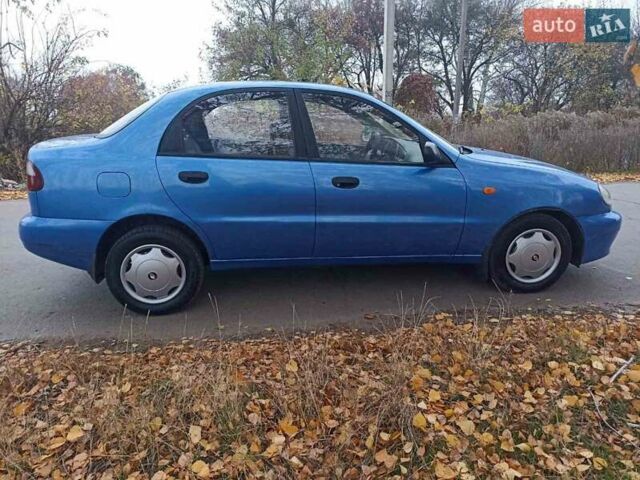 Синий Дэу Ланос, объемом двигателя 1.5 л и пробегом 240 тыс. км за 2550 $, фото 7 на Automoto.ua