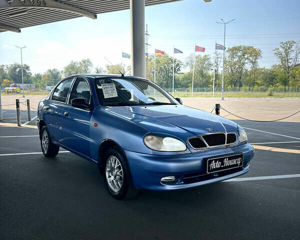 Дэу Ланос 2007 в Запорожье на Automoto.ua Синий Дэу Ланос, объемом двигателя 1.5 л и пробегом 191 тыс. км за 1999 $, фото 4 на Automoto.ua