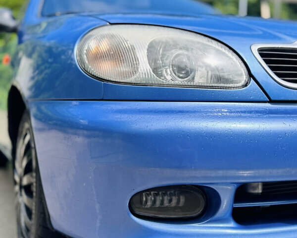 Синий Дэу Ланос, объемом двигателя 1.5 л и пробегом 250 тыс. км за 3600 $, фото 6 на Automoto.ua