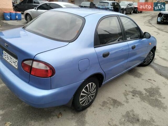 Синий Дэу Ланос, объемом двигателя 1.5 л и пробегом 295 тыс. км за 2600 $, фото 3 на Automoto.ua