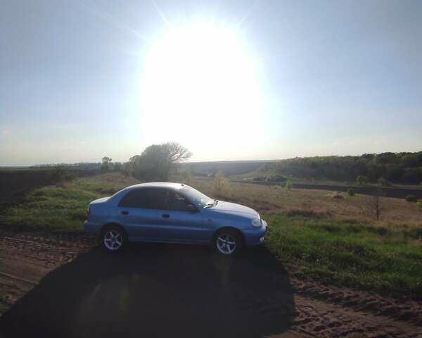 Синий Дэу Ланос, объемом двигателя 1.5 л и пробегом 97 тыс. км за 3500 $, фото 3 на Automoto.ua