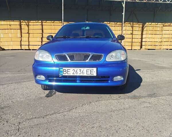 Деу Ланос 2007 у Миколаєві на Automoto.ua Синій Деу Ланос, об'ємом двигуна 1.5 л та пробігом 270 тис. км за 2700 $, фото 6 на Automoto.ua