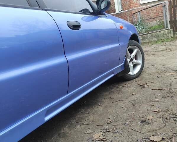 Синий Дэу Ланос, объемом двигателя 1.5 л и пробегом 97 тыс. км за 2900 $, фото 12 на Automoto.ua