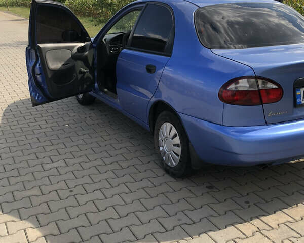 Синий Дэу Ланос, объемом двигателя 1.5 л и пробегом 112 тыс. км за 2300 $, фото 7 на Automoto.ua