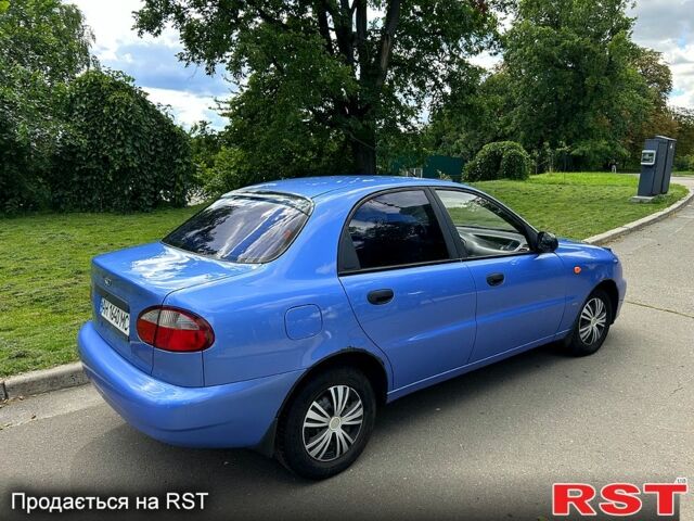 Синий Дэу Ланос, объемом двигателя 1.5 л и пробегом 143 тыс. км за 2750 $, фото 8 на Automoto.ua