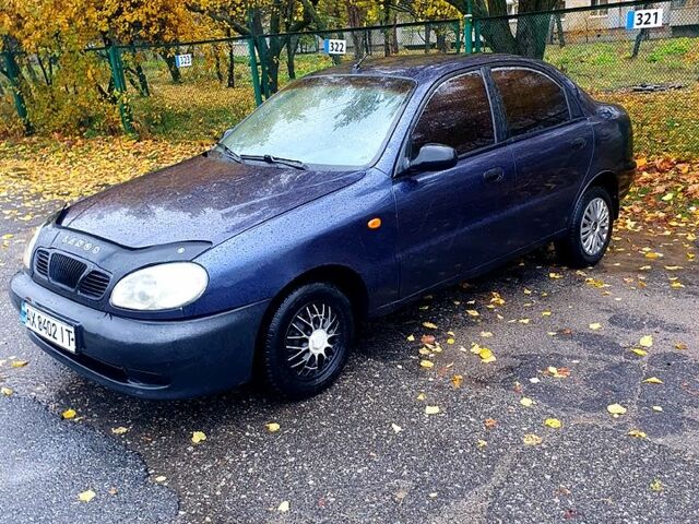 Дэу Ланос 2007 в Харькове на Automoto.ua Синий Дэу Ланос, объемом двигателя 1.5 л и пробегом 230 тыс. км за 1150 $, фото 2 на Automoto.ua