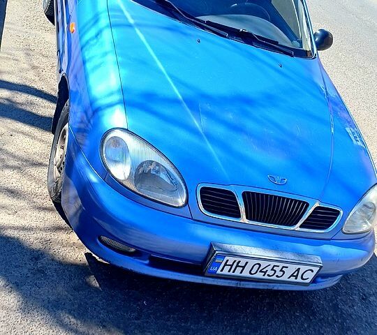 Синий Дэу Ланос, объемом двигателя 1.5 л и пробегом 300 тыс. км за 2100 $, фото 7 на Automoto.ua