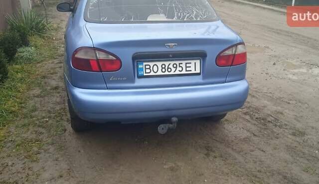 Синий Дэу Ланос, объемом двигателя 1.5 л и пробегом 157 тыс. км за 1550 $, фото 4 на Automoto.ua