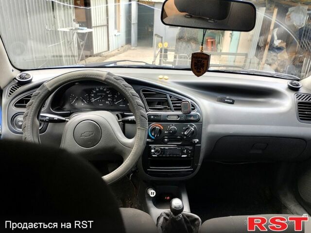 Синий Дэу Ланос, объемом двигателя 1.5 л и пробегом 0 тыс. км за 1450 $, фото 5 на Automoto.ua