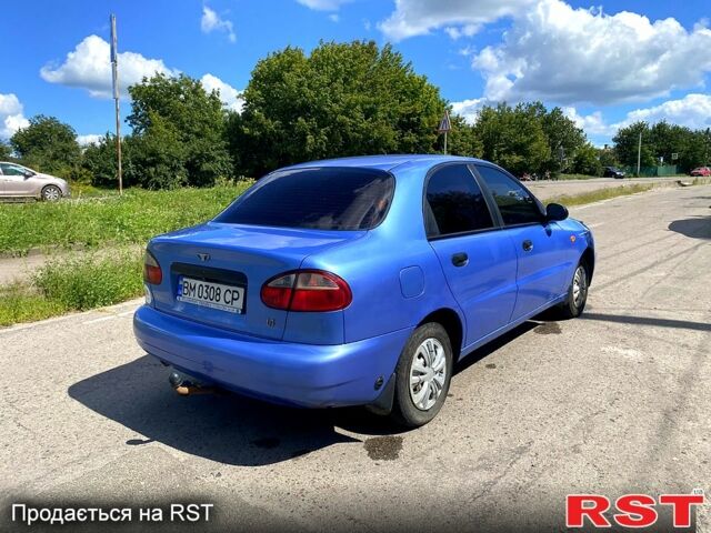 Синий Дэу Ланос, объемом двигателя 1.4 л и пробегом 185 тыс. км за 2000 $, фото 1 на Automoto.ua