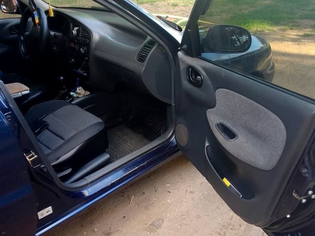 Синий Дэу Ланос, объемом двигателя 1.5 л и пробегом 168 тыс. км за 3500 $, фото 8 на Automoto.ua