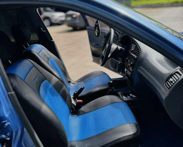 Синий Дэу Ланос, объемом двигателя 1.5 л и пробегом 250 тыс. км за 3600 $, фото 13 на Automoto.ua