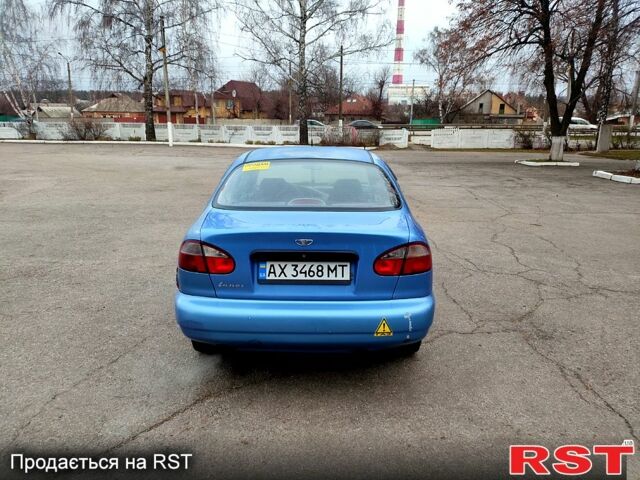 Синий Дэу Ланос, объемом двигателя 1.5 л и пробегом 193 тыс. км за 1850 $, фото 7 на Automoto.ua