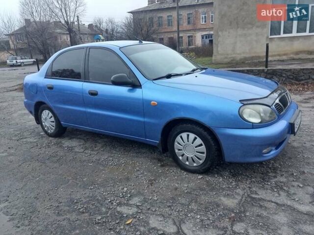 Синий Дэу Ланос, объемом двигателя 1.5 л и пробегом 113 тыс. км за 1800 $, фото 8 на Automoto.ua