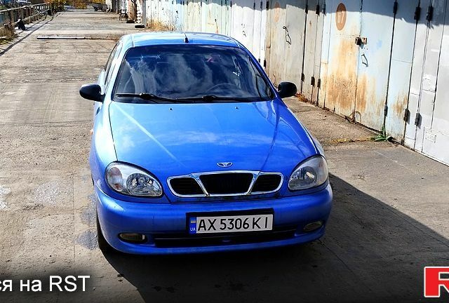 Синий Дэу Ланос, объемом двигателя 1.5 л и пробегом 135 тыс. км за 2000 $, фото 10 на Automoto.ua