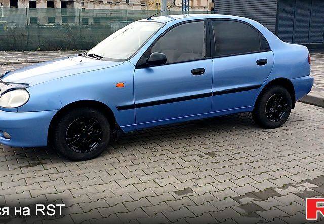 Синій Деу Ланос, об'ємом двигуна 1.4 л та пробігом 170 тис. км за 1500 $, фото 3 на Automoto.ua