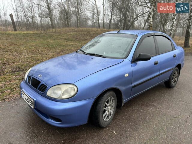 Синій Деу Ланос, об'ємом двигуна 1.39 л та пробігом 200 тис. км за 2350 $, фото 1 на Automoto.ua