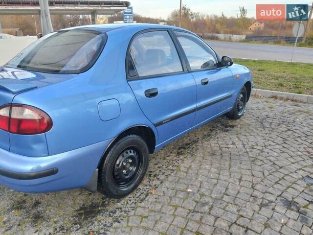 Синий Дэу Ланос, объемом двигателя 1.5 л и пробегом 165 тыс. км за 2999 $, фото 6 на Automoto.ua