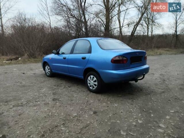 Синий Дэу Ланос, объемом двигателя 1.5 л и пробегом 78 тыс. км за 2900 $, фото 6 на Automoto.ua