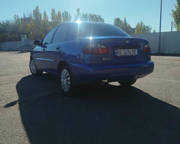 Деу Ланос 2007 у Миколаєві на Automoto.ua Синій Деу Ланос, об'ємом двигуна 1.5 л та пробігом 270 тис. км за 2700 $, фото 1 на Automoto.ua