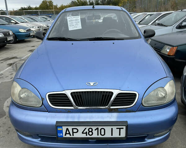 Дэу Ланос 2007 в Запорожье на Automoto.ua Синий Дэу Ланос, объемом двигателя 1.5 л и пробегом 191 тыс. км за 1999 $, фото 1 на Automoto.ua