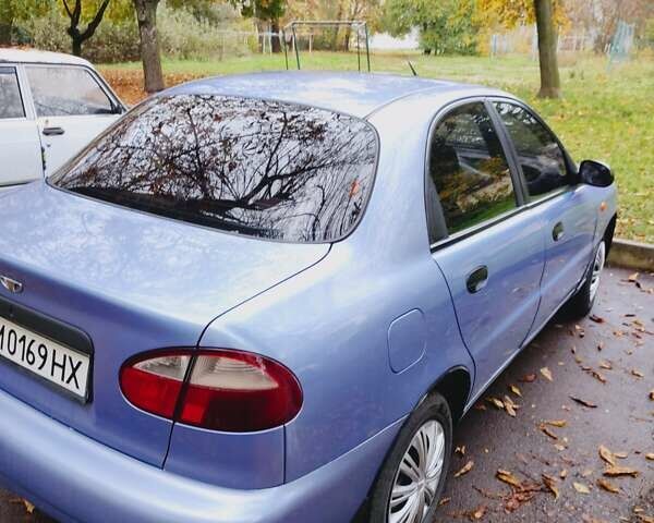 Синий Дэу Ланос, объемом двигателя 1.5 л и пробегом 300 тыс. км за 1450 $, фото 11 на Automoto.ua