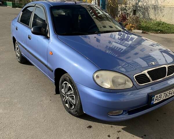Синий Дэу Ланос, объемом двигателя 1.5 л и пробегом 200 тыс. км за 2800 $, фото 3 на Automoto.ua