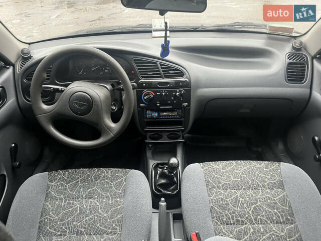 Синий Дэу Ланос, объемом двигателя 1.5 л и пробегом 123 тыс. км за 2300 $, фото 17 на Automoto.ua