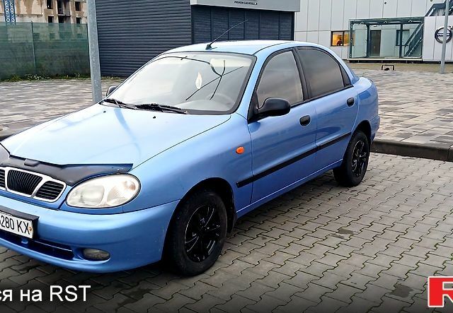 Синій Деу Ланос, об'ємом двигуна 1.4 л та пробігом 170 тис. км за 1500 $, фото 2 на Automoto.ua
