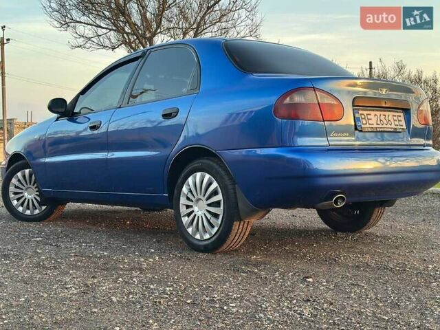 Синій Деу Ланос, об'ємом двигуна 1.5 л та пробігом 250 тис. км за 2900 $, фото 5 на Automoto.ua