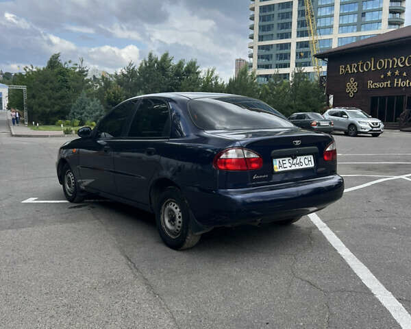 Синий Дэу Ланос, объемом двигателя 1.5 л и пробегом 145 тыс. км за 1800 $, фото 2 на Automoto.ua