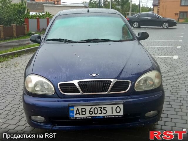 Синий Дэу Ланос, объемом двигателя 1.5 л и пробегом 268 тыс. км за 1750 $, фото 2 на Automoto.ua