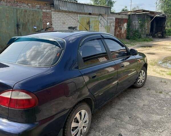 Синий Дэу Ланос, объемом двигателя 1.5 л и пробегом 65 тыс. км за 3400 $, фото 17 на Automoto.ua