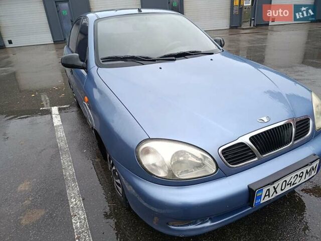 Синий Дэу Ланос, объемом двигателя 1.5 л и пробегом 183 тыс. км за 2450 $, фото 12 на Automoto.ua