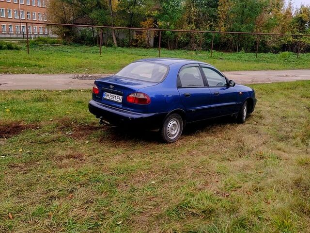 Дэу Ланос 2008 в Путивле на Automoto.ua Синий Дэу Ланос, объемом двигателя 1.5 л и пробегом 115 тыс. км за 2000 $, фото 3 на Automoto.ua
