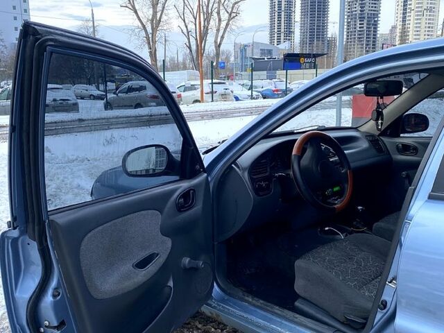 Синий Дэу Ланос, объемом двигателя 1.4 л и пробегом 191 тыс. км за 1200 $, фото 1 на Automoto.ua