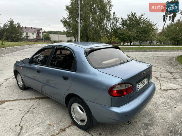 Синий Дэу Ланос, объемом двигателя 1.5 л и пробегом 165 тыс. км за 2600 $, фото 13 на Automoto.ua