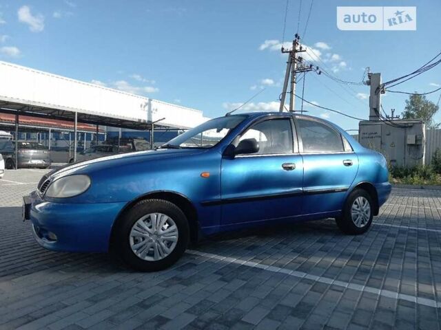 Дэу Ланос 2008 в Киеве на Automoto.ua Синий Дэу Ланос, объемом двигателя 1.5 л и пробегом 192 тыс. км за 2400 $, фото 1 на Automoto.ua