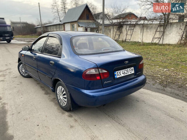 Синій Деу Ланос, об'ємом двигуна 1.5 л та пробігом 278 тис. км за 1500 $, фото 3 на Automoto.ua