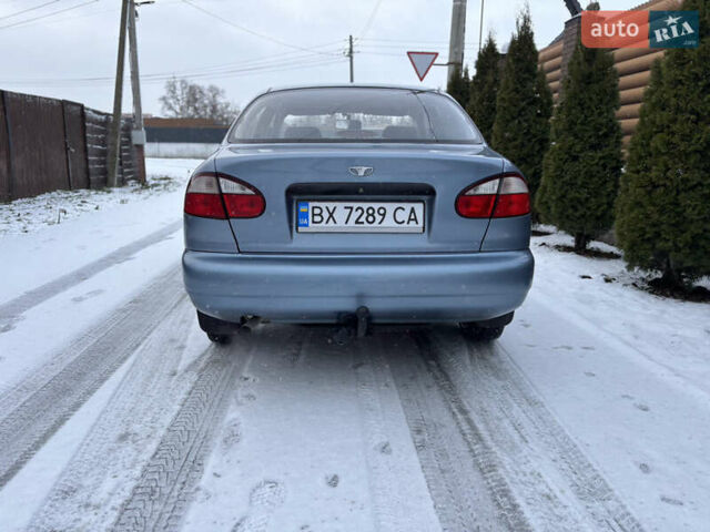 Синій Деу Ланос, об'ємом двигуна 1.39 л та пробігом 167 тис. км за 2150 $, фото 6 на Automoto.ua