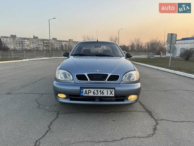 Синий Дэу Ланос, объемом двигателя 1.5 л и пробегом 134 тыс. км за 3350 $, фото 1 на Automoto.ua