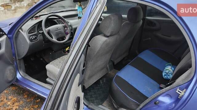 Синій Деу Ланос, об'ємом двигуна 1.6 л та пробігом 265 тис. км за 1900 $, фото 1 на Automoto.ua