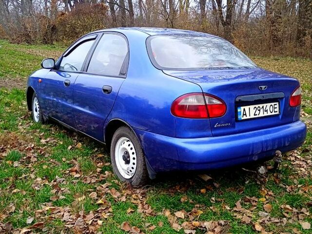 Синий Дэу Ланос, объемом двигателя 1.5 л и пробегом 249 тыс. км за 2500 $, фото 1 на Automoto.ua