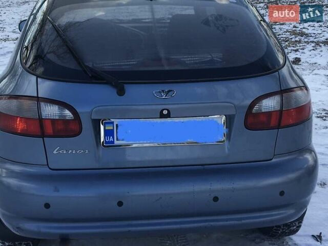 Синий Дэу Ланос, объемом двигателя 1.5 л и пробегом 140 тыс. км за 3400 $, фото 5 на Automoto.ua